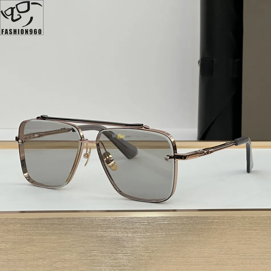 mens sunglasses for women designer top quality frame square mirror Lens driving outdoor sports travel beach h Six 9_voghion.com