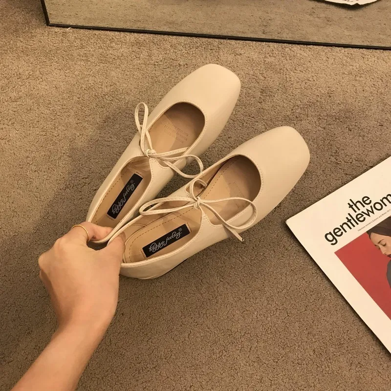 Dress Bailamos Casual Flats Comfortable Soft Boat Loafers Ballerina Shallow Round Toe Ballet Flat Shoes Women Slip On_voghion.com