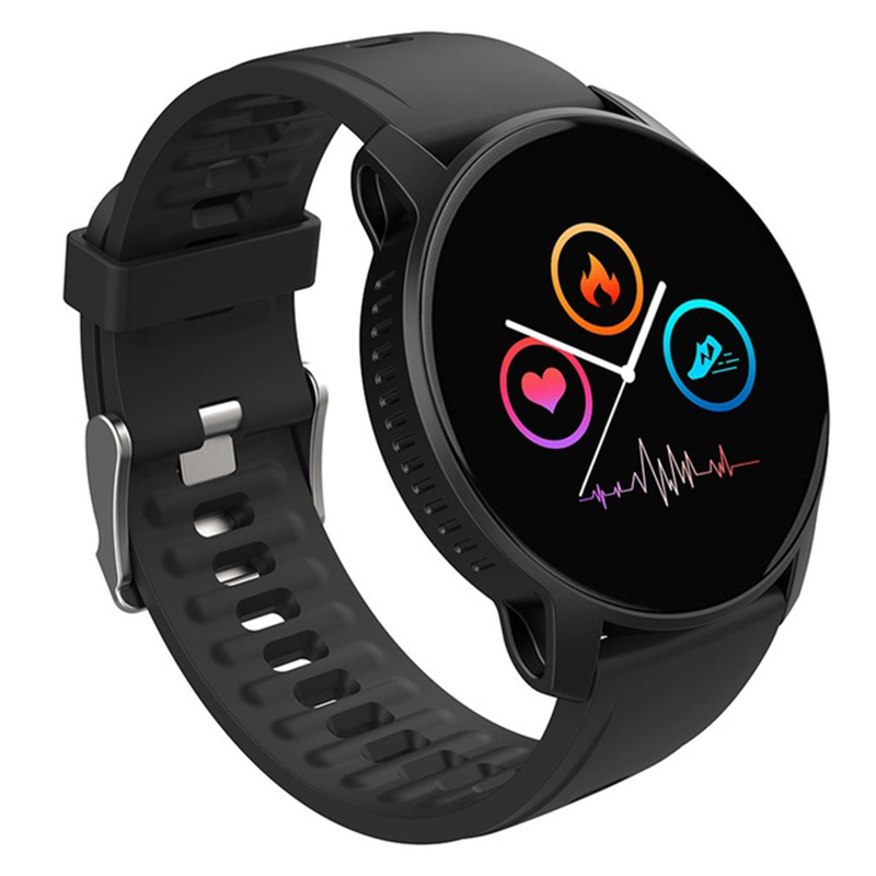 YUCI W9 2020 Bluetooth Round Smart Bracelet Women Men Smart Watch Sports Mode Sleep Time Monitor Heart Rate Monitor Touch Screen Waterproof Music Clo_voghion.com