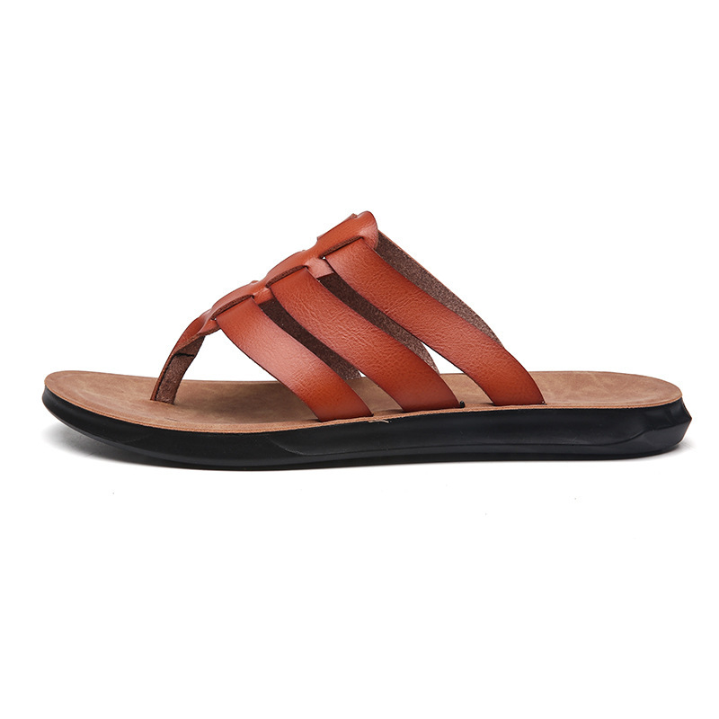 Unschlagbare Qualität Sommer Neue Mode Trend Herren Fischgräten Hausschuhe_voghion.com