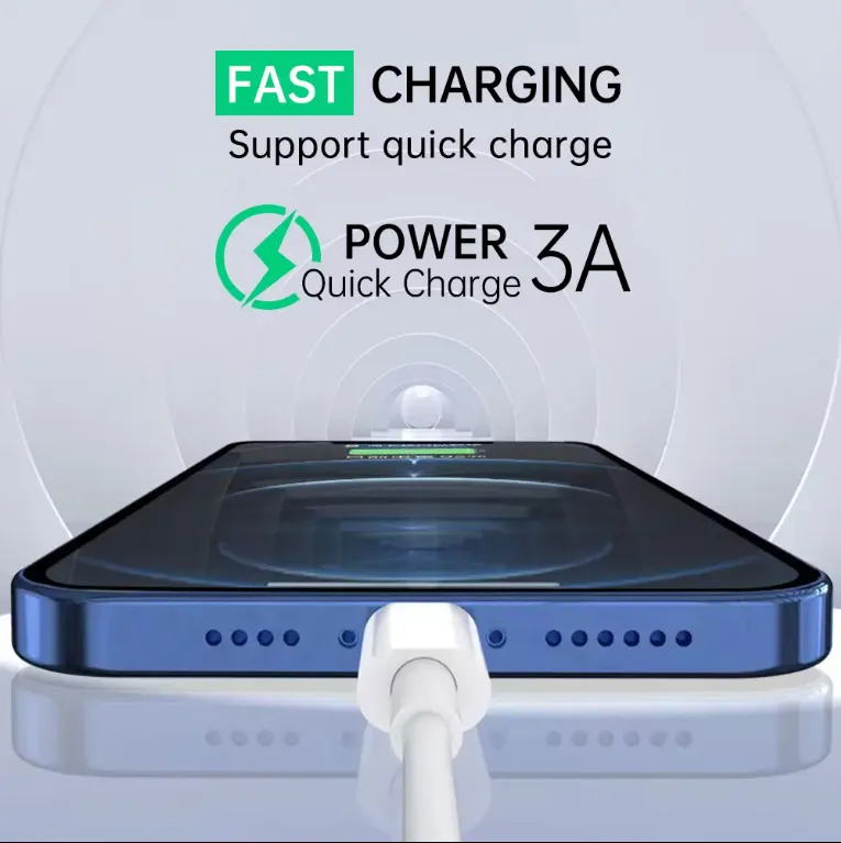 20W Type-c To PD Cable Fast Charging Usb Data For Iphone Lighing Cable Support Customization_voghion.com
