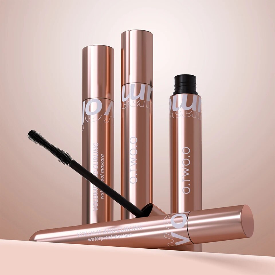 4d Silk Fiber Waterproof Mascara For Thick Lengthening Eyelashes_voghion.com