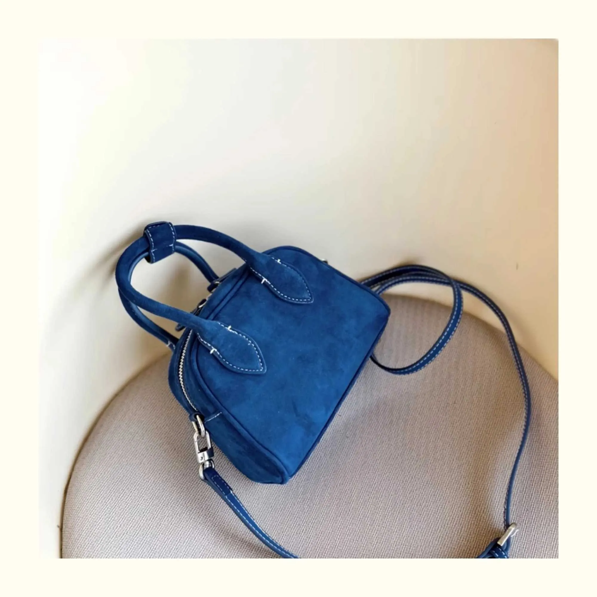 Suède pillow crossbody tas dames retro echt lederen handtas_voghion.com