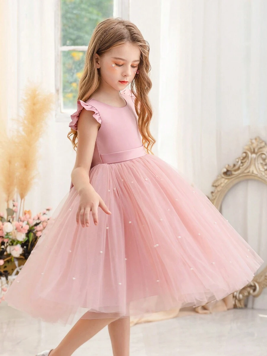 Abito da cerimonia per bambina per natale e compleanno casual_voghion.com