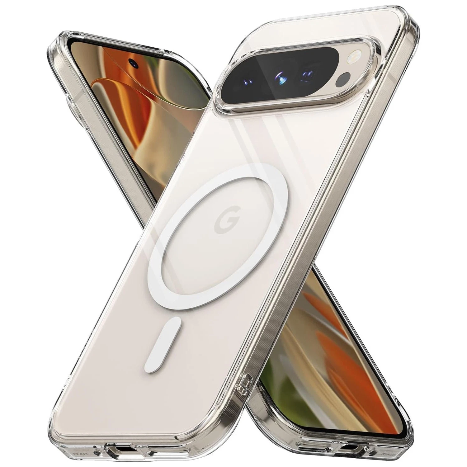 For Google Pixel 10 Pro XL/9A/9 Case Phone Shockproof Mag.safe Cover+Screen Glass_voghion.com