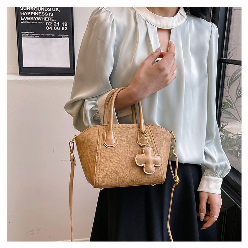 Handtaschen Kontrastfarbe Schulter Messenger Bag Damen Strukturierte Abendtasche Trendy Fashion Unterarmtasche_voghion.com