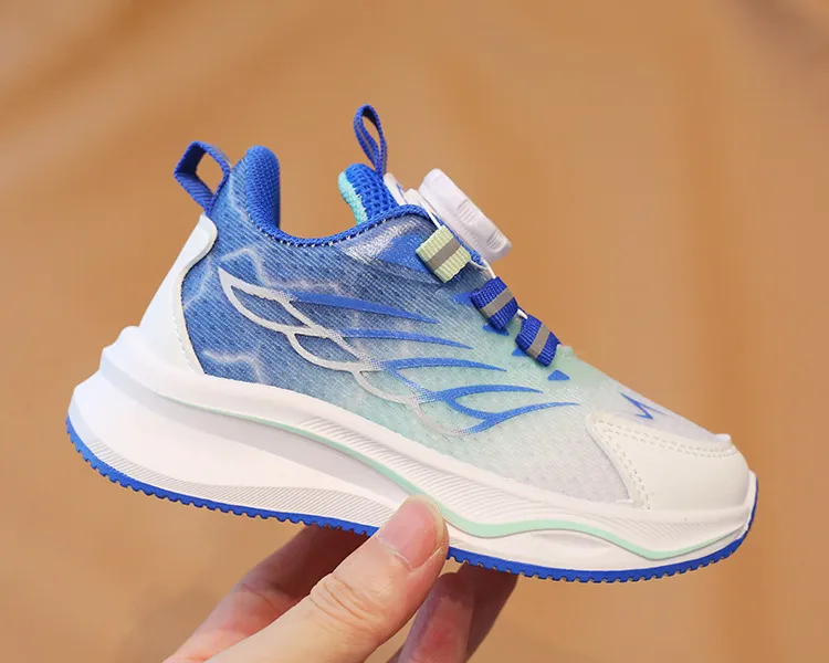 Kleinkind Sport Frühjahr Neue Junge Basketball Rotierenden Schnalle Kinder Cutefeet Mode Mädchen Licht Lauf Trainer Schuhe Größen 21_voghion.com