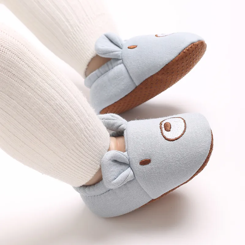 Infant Cartoon Tiere Muster Neugeborenen Socken Littlesprouts Wenig Kleinkind Nicht-slip Krippe Erste Wanderer Winter Baby_voghion.com