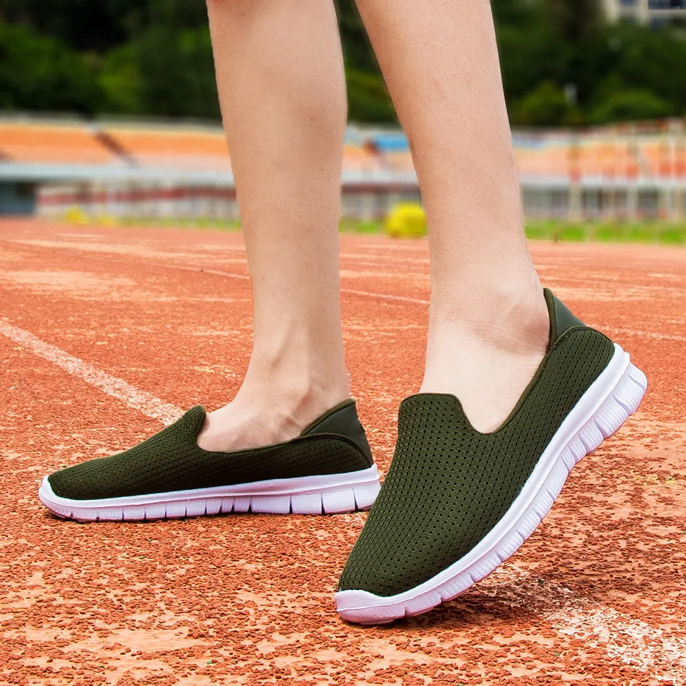 Lightweight 2021 Flat Sneakers New Women Breathable Loafers Quality Ladies Shoes Basket Femme Atillas Mujer Casualisd34_voghion.com