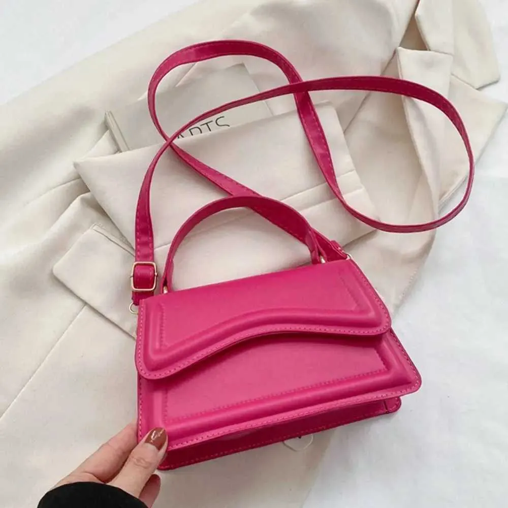 Sac messager en cuir PU tendance pour femmes, sacs à main de couleur unie, sacs à bandoulière élégants pour loisirs, sacs à bandoulière pour femmes Ba241108_voghion.com