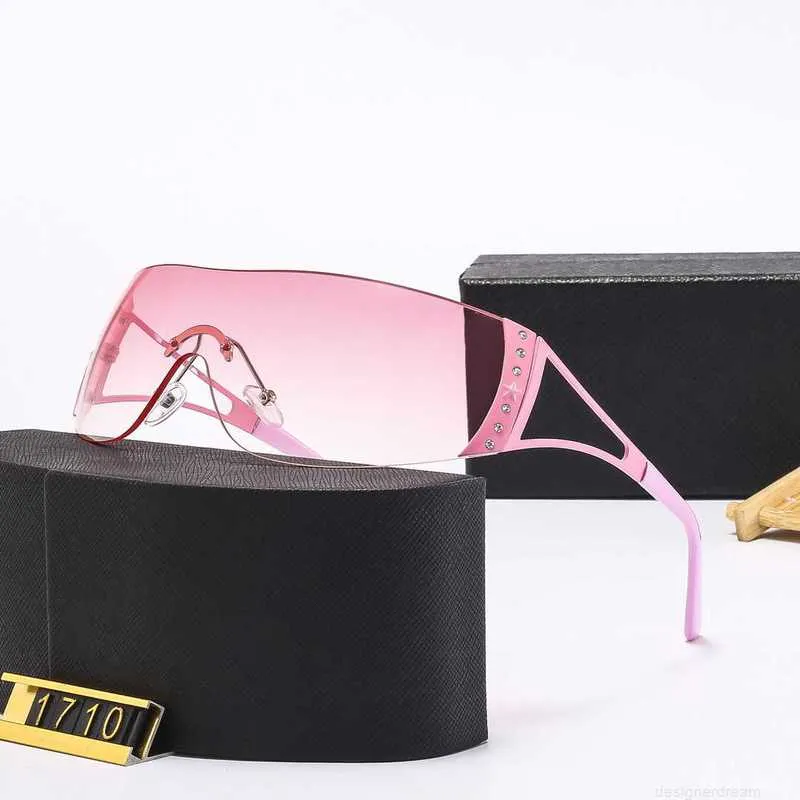 Designer Future technology frameless diamond studded sports mirror sunglasses JY3D_voghion.com