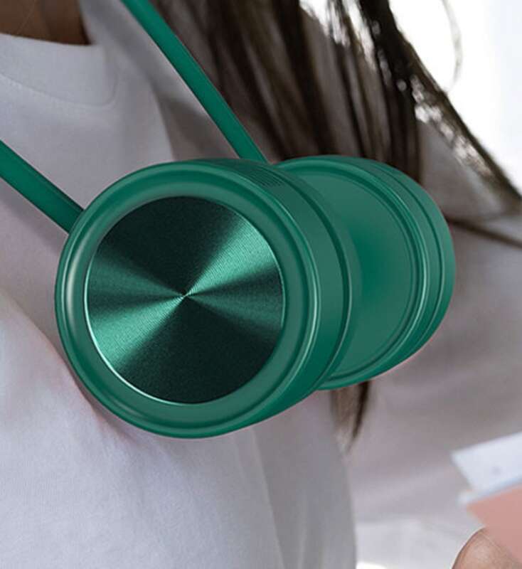 USB Praktischer Mini-Flügelloser wiederaufladbarer kleiner elektrischer Ventilator zum Aufhängen am Hals für tragbare Sportarten_voghion.com
