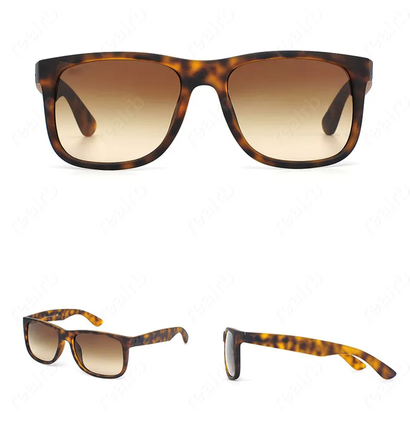 Gafas de sol polarizadas Justin 4165 de 55 mm para hombre y mujer, de alta calidad, con montura de nailon y accesorios._voghion.com
