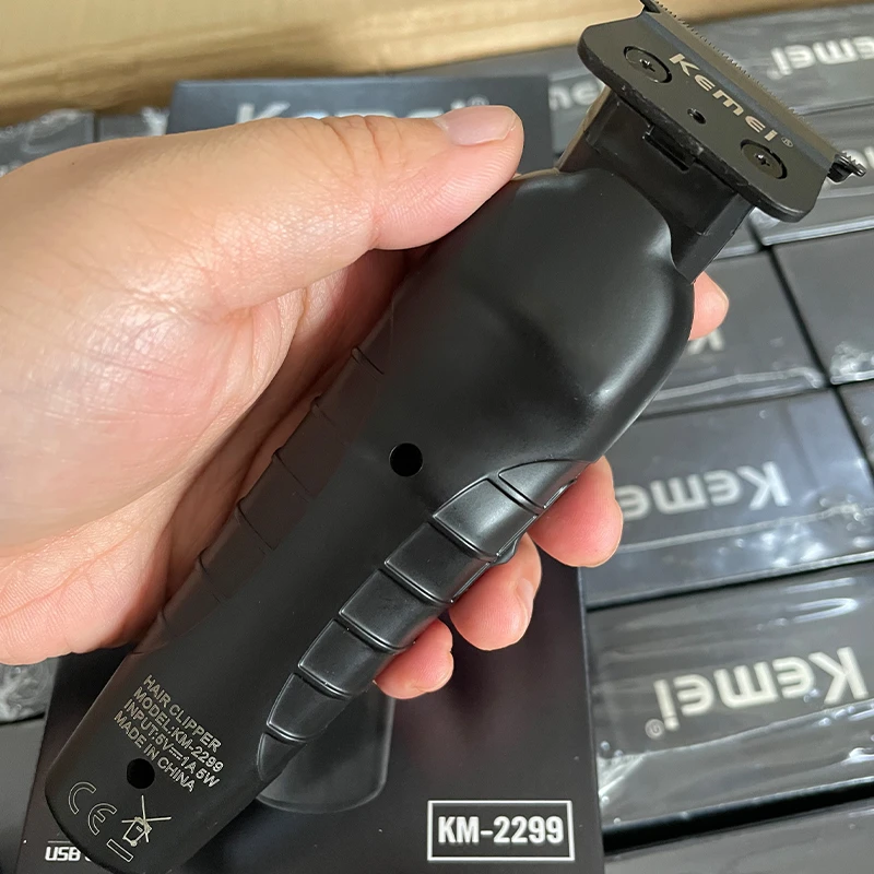 Kemei KM-2299 Men's Hair Clipper Professional Electric Hair Clipper USB Rechargeable Barber Trimmer Men's Electric Hair Clipper YCDC_voghion.com