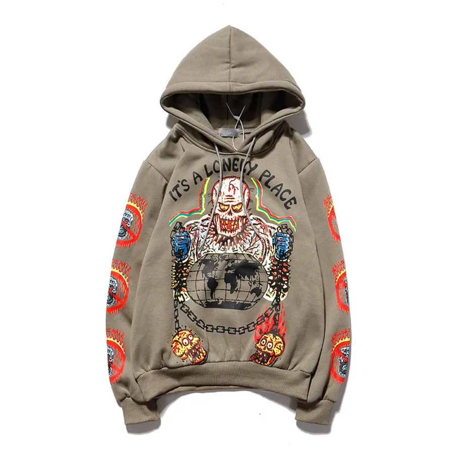 Herren-Designer-Skelett-Sweatshirts im Y2K-Stil, lockere Fleece-Kapuzenpullover für Männer und Frauen, High Street, lässige, übergroße Hoodies_voghion.com