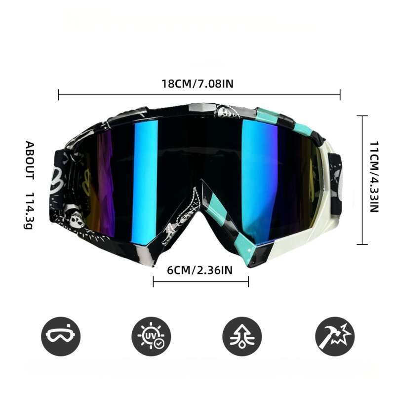 N634 New Riding Motorcycle Off-road Outdoor Sports Skiing Goggles, ATV Windproof Goggles_voghion.com