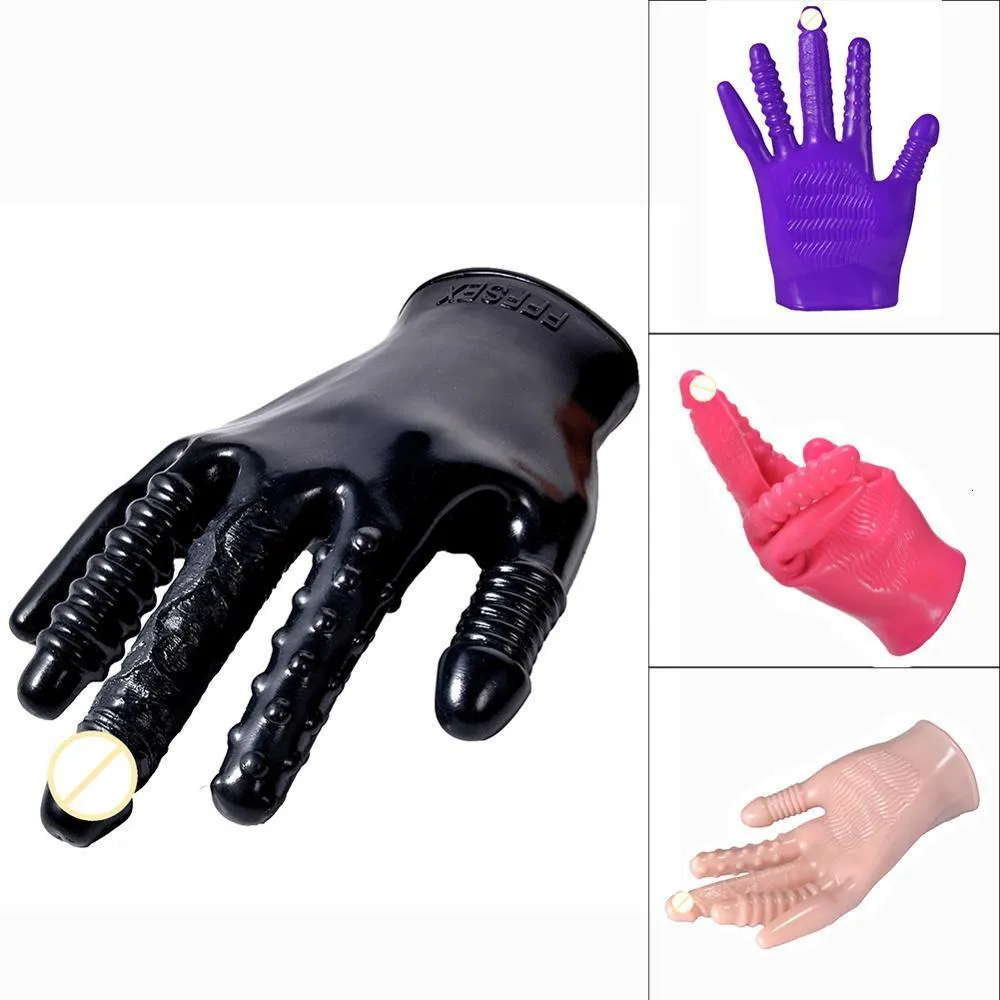 Vibratoren Magische Handschuhe Vibrierende Sexspielzeuge Für Frauen Finger Vibrator Dildo Masturbator Handschuh Bdsm Weibliche Mastur_voghion.com