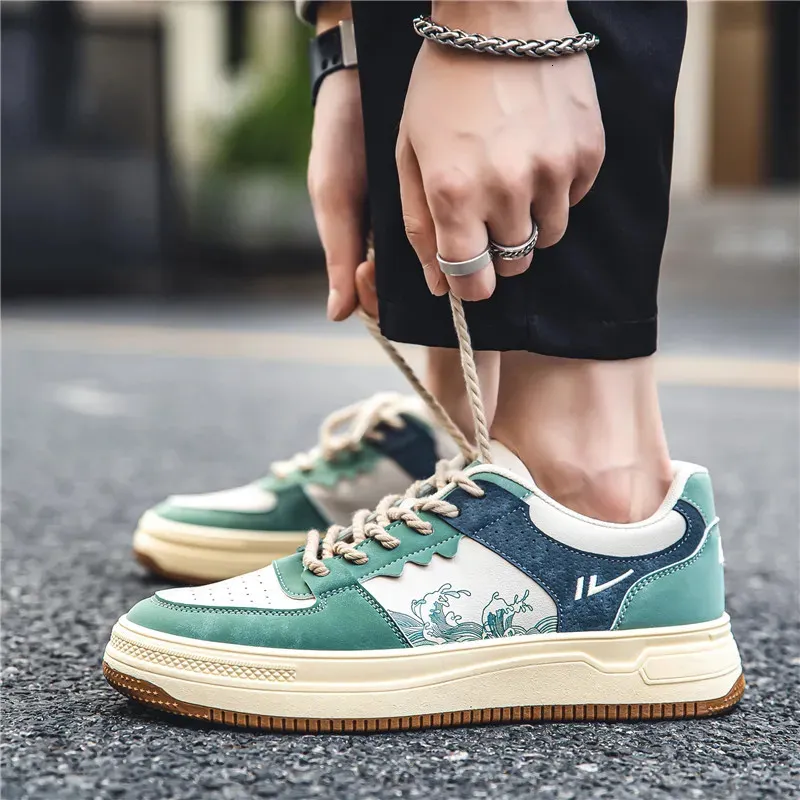 Original Mens Tennis Fashion Casual Men Gym Footwear Platform Cozy Skate Shoes In 250310_voghion.com