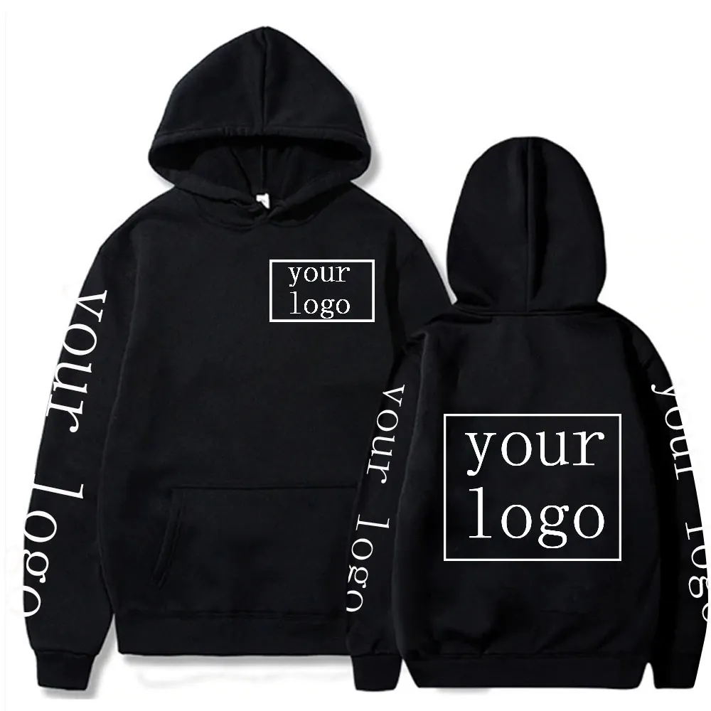Men's Custom Hoodie Personalized Diy Sweatshirt With Your Design_voghion.com