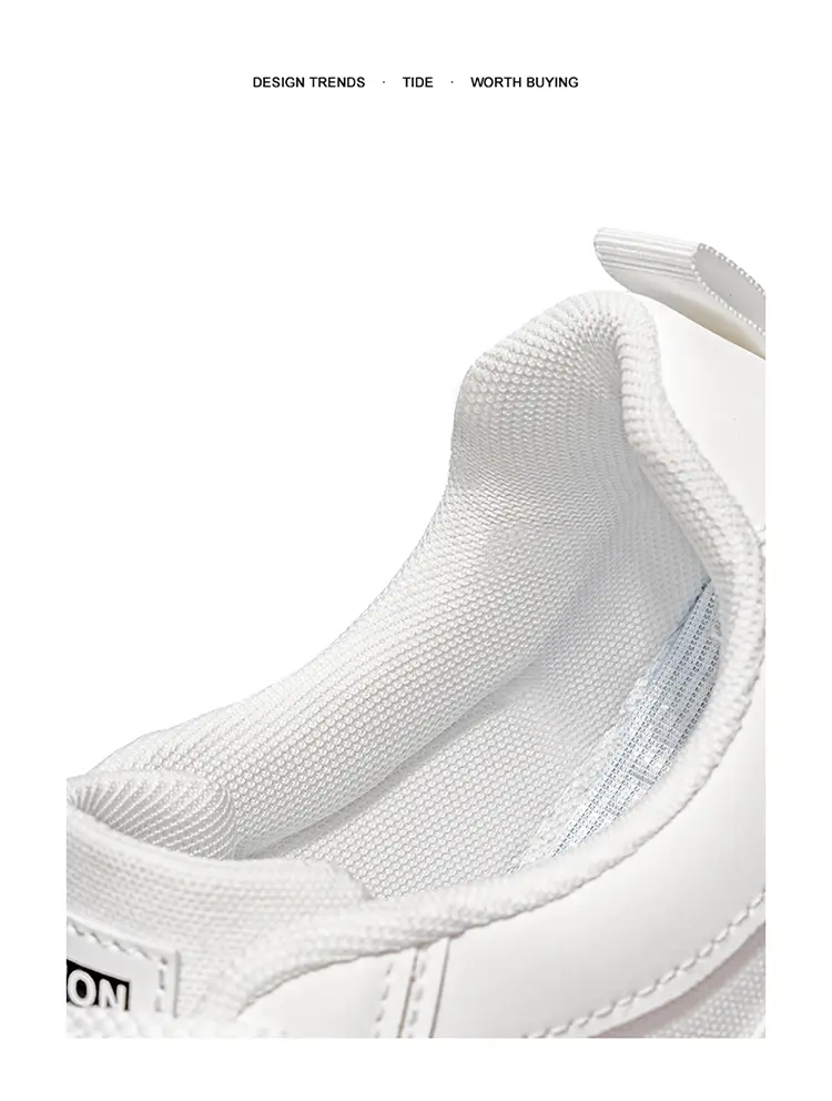Chaussures basses décontractées à semelle épaisse pour étudiants Four Seasons_voghion.com