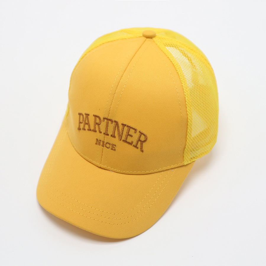 Gorra de malla para niños, transpirable, para niños y niñas, para primavera y otoño, de algodón fino, gorra de béisbol de verano_voghion.com