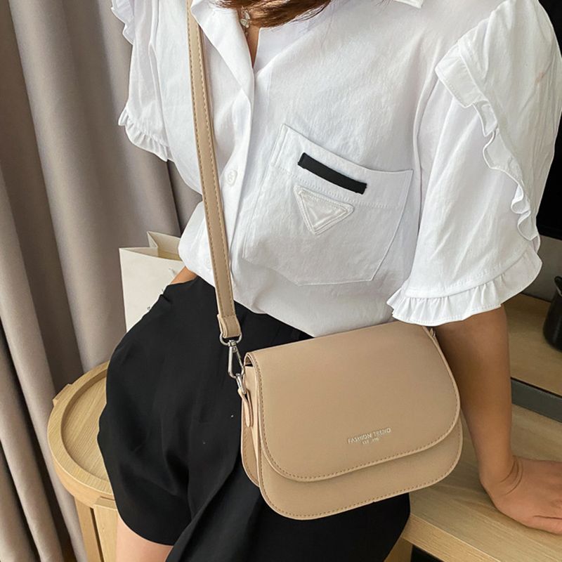 PU Leder Schulter Tasche für Frauen Unterarm Taschen Mode Einfache Temperament Flap Handtaschen Mini Chic Damen_voghion.com