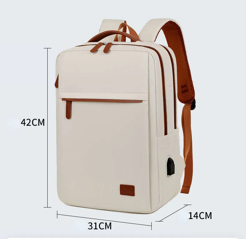 Travel Backpack For Women With Usb Charging Simple Outdoor Style_voghion.com