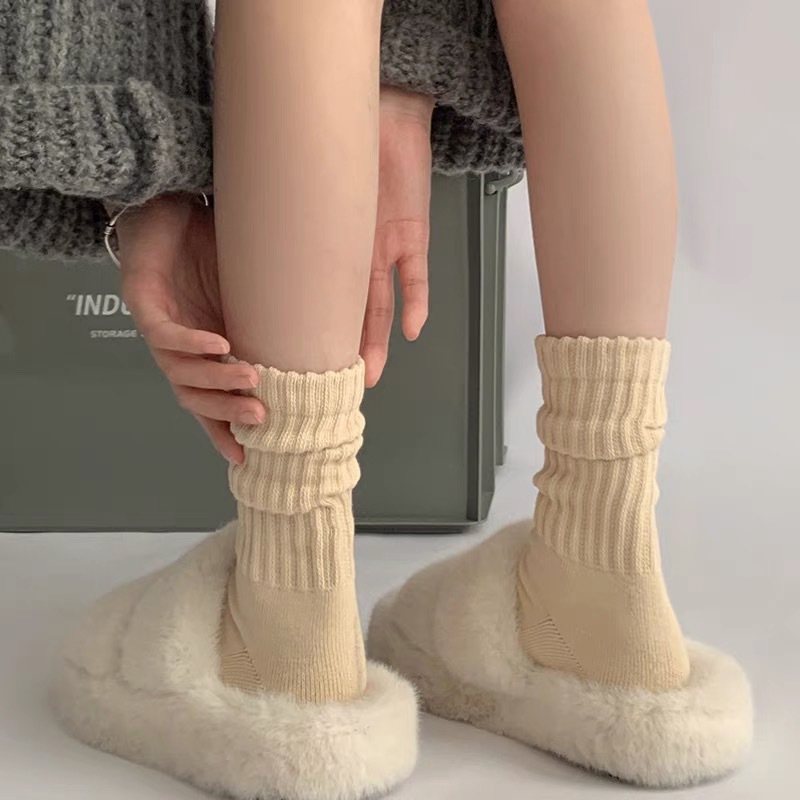 Thickened Cotton Women's Mid-Calf Socks, 2025 New_voghion.com