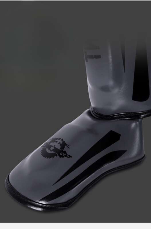 Say Goodbye To The Pain And Troubles! Thickened Leg Guards To Protect The Instep And Tibia For Sanda Combat And Martial Arts Fitness_voghion.com