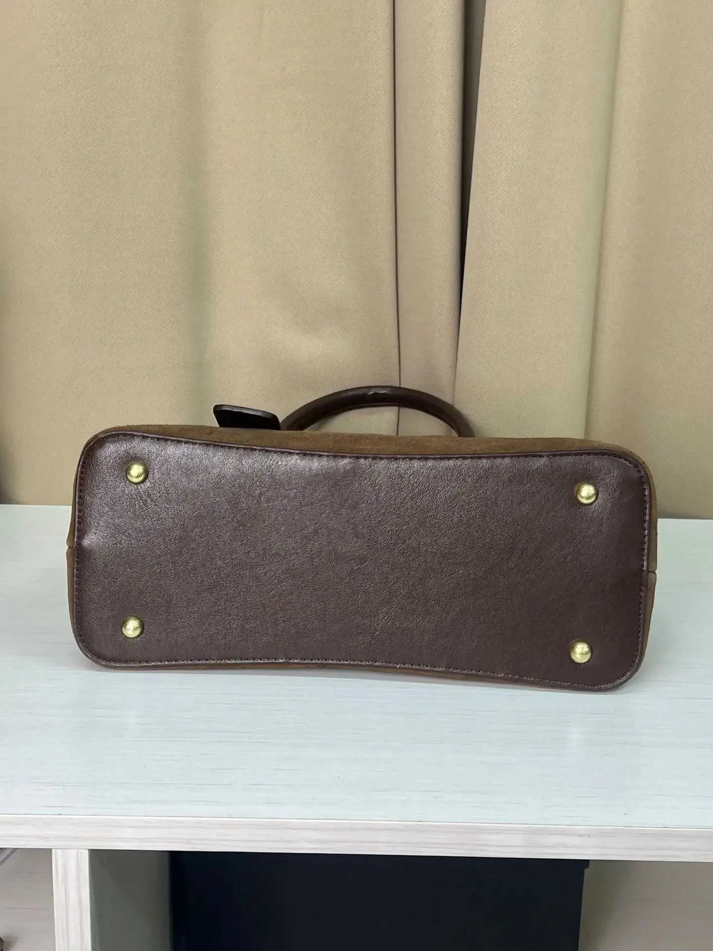Sacs à main en daim texturé pour femmes, élégant, solide, poignée en PU, carré, grande capacité, pour les déplacements quotidiens, bandoulière souple_voghion.com