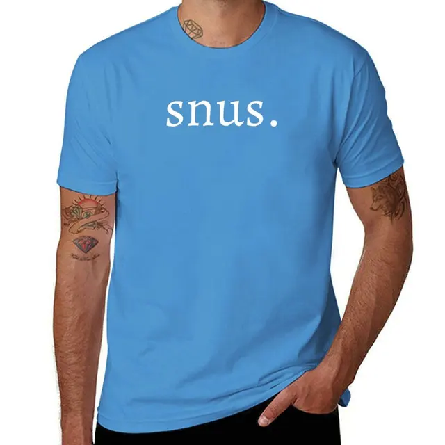 Snus Schrift T-Shirt kawaii kleidung grafiken für einen jungen herren weiß t shirts_voghion.com