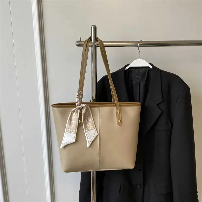 Foulard en soie à la mode pour femme, sac décontracté à grande fermeture éclair, sac de shopping quotidien Y241216_voghion.com