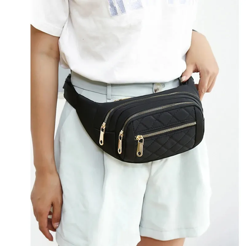 Borsa a tracolla da donna, marsupio da donna, impermeabile, in tessuto Oxford, alla moda, da donna, con marsupio a forma di banana_voghion.com