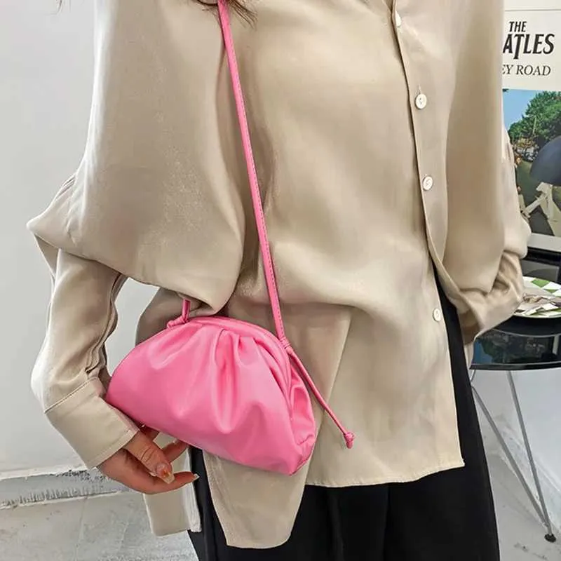 Sac à bandoulière en cuir PU jaune et bleu pour femme, sacoche simple et polyvalente pour soirée_voghion.com