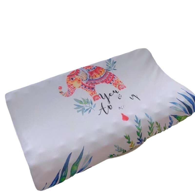 Nuovo cuscino regalo per bambini con nucleo per adulti in lattice naturale per la cura del collo di Elephant_voghion.com