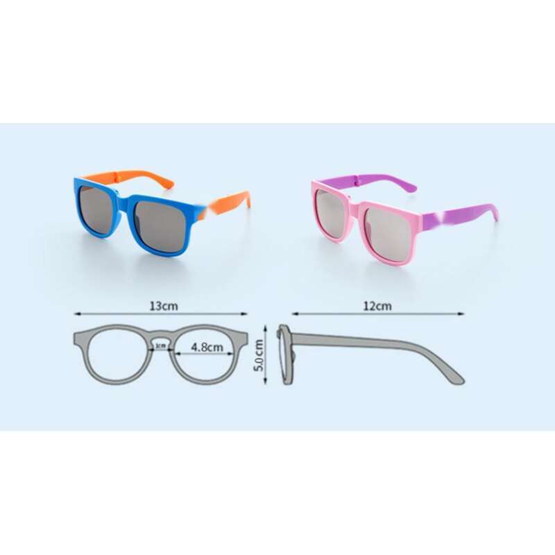 Lunettes de soleil polarisées anti-UV pliables pour enfants, pour garçons et filles, Lemon Baby_voghion.com