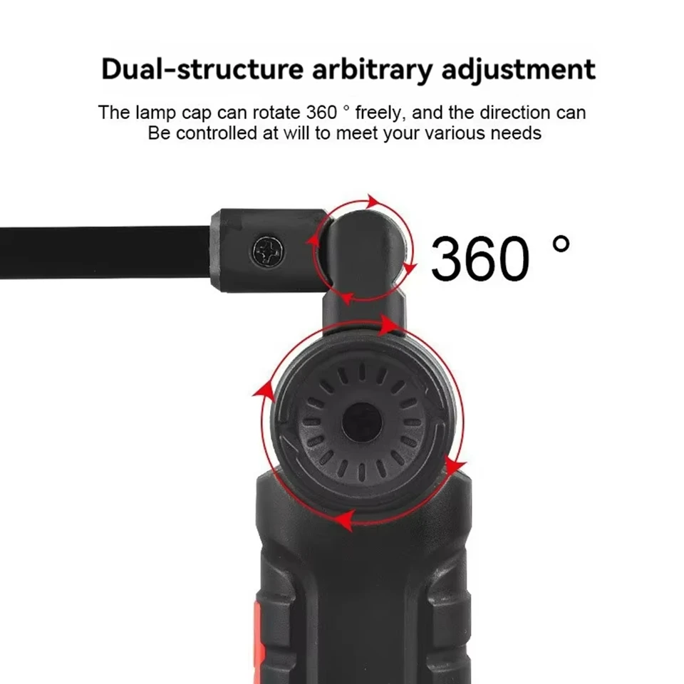 Rechargeable Led Work Light Magnetic Camping Torch With Usb Port_voghion.com