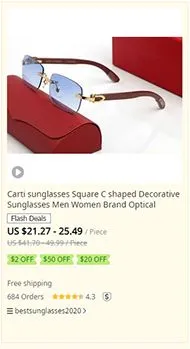 Designer Marke Männer Frauen Pilot Sonnenbrille UV400 Brillen Brille Vollformat Top Sonnenbrille mit Box_voghion.com