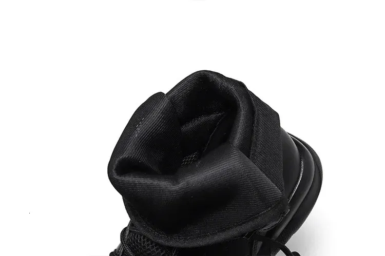 Waterproof Men's Work Ankle Boots Lace Up Motorcycle Boots_voghion.com