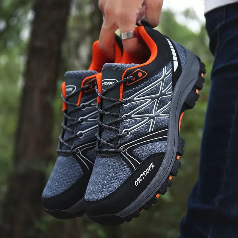 Atmungsaktive Herren Wanderschuhe Für Outdoor Und Trail Running_voghion.com