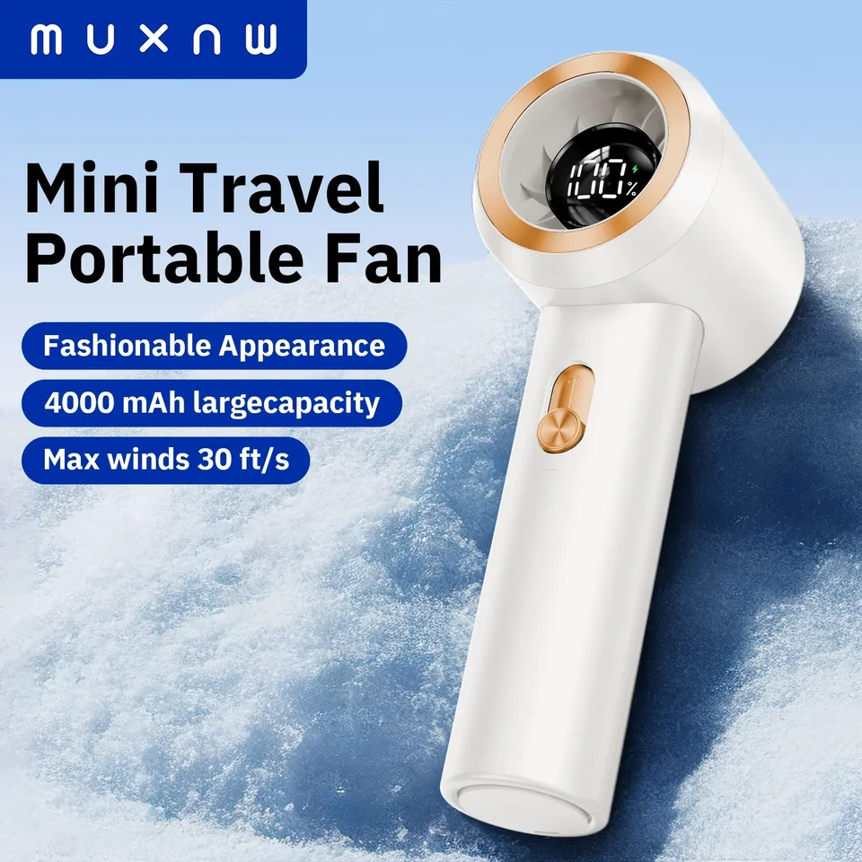 Tragbarer Handventilator Mit Akku Usb Aufladbarer Miniventilator_voghion.com