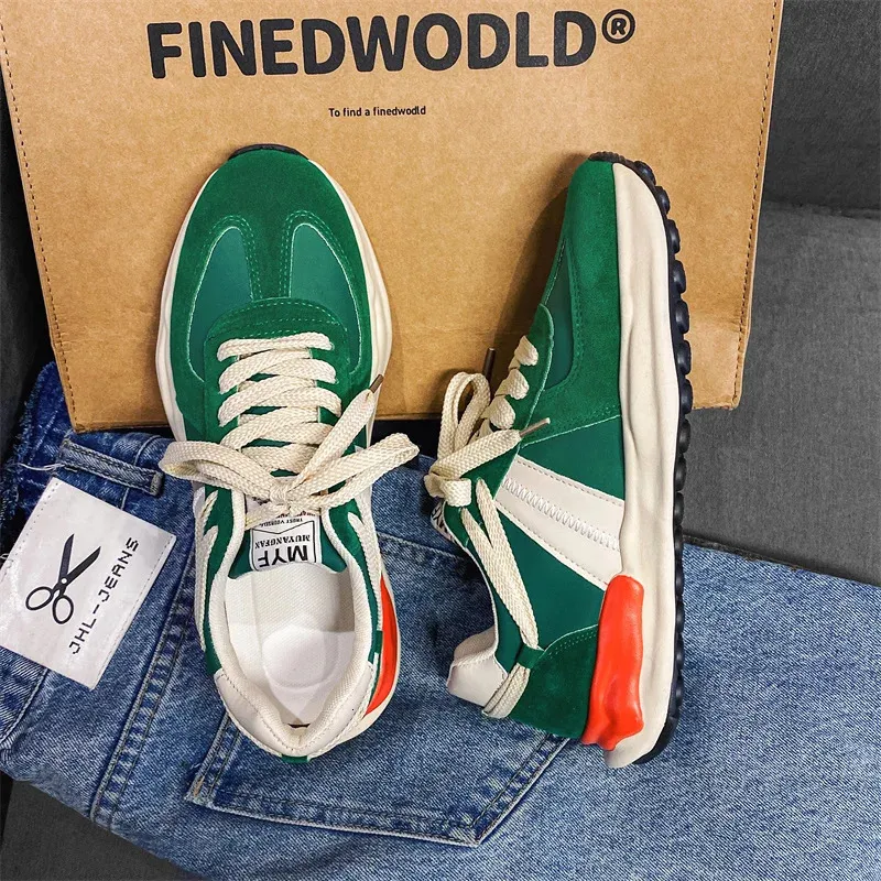 Men's Casual Sneakers Comfortable Breathable Canvas Running Shoes_voghion.com