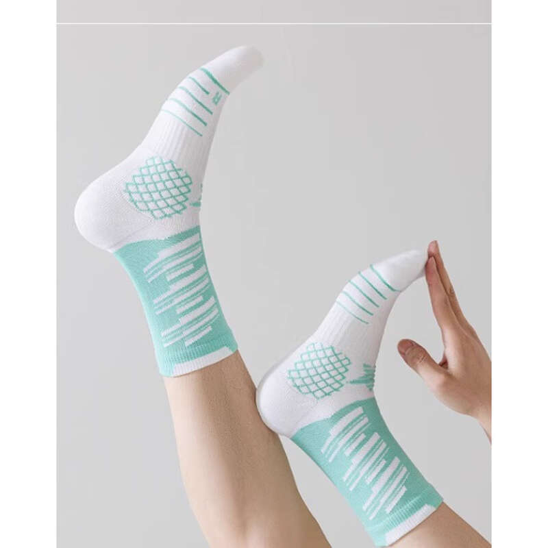 Youth Sports Mid Tube Towel Bottom, Sweat Absorbing Odor Proof, Men's And Women's Special Running Basketball Socks,_voghion.com