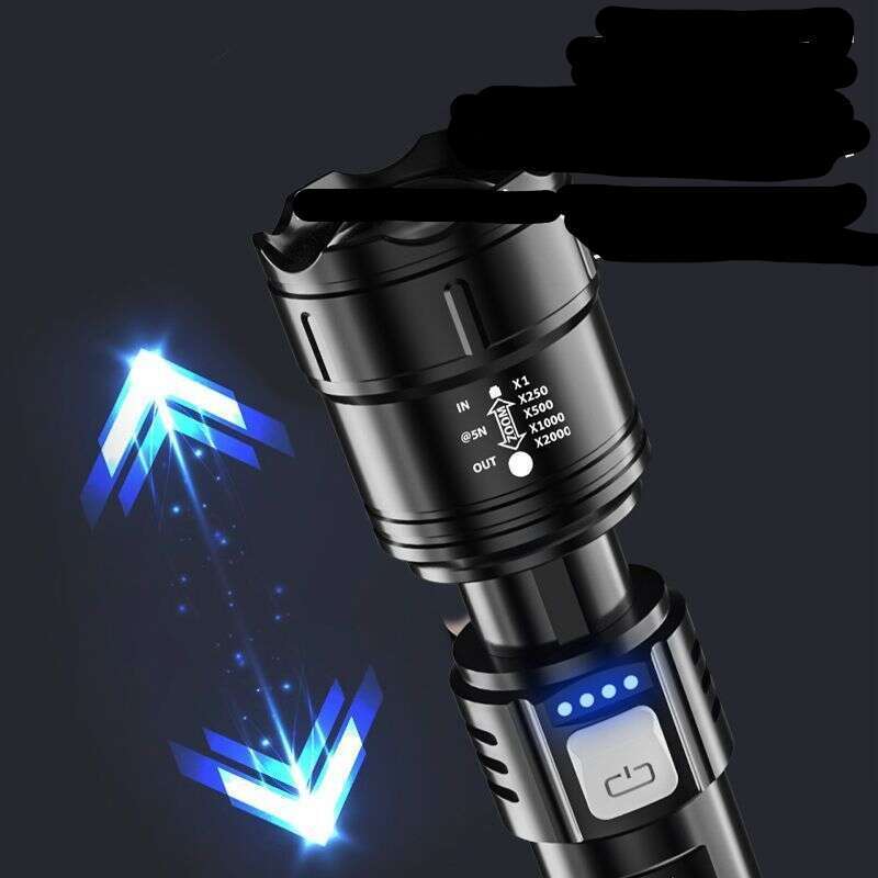 【 Raccolto da 1339 persone 】 Torcia elettrica potente P900 delle forze speciali, portatile, ultra luminosa, zoom per esterni, ernia_voghion.com