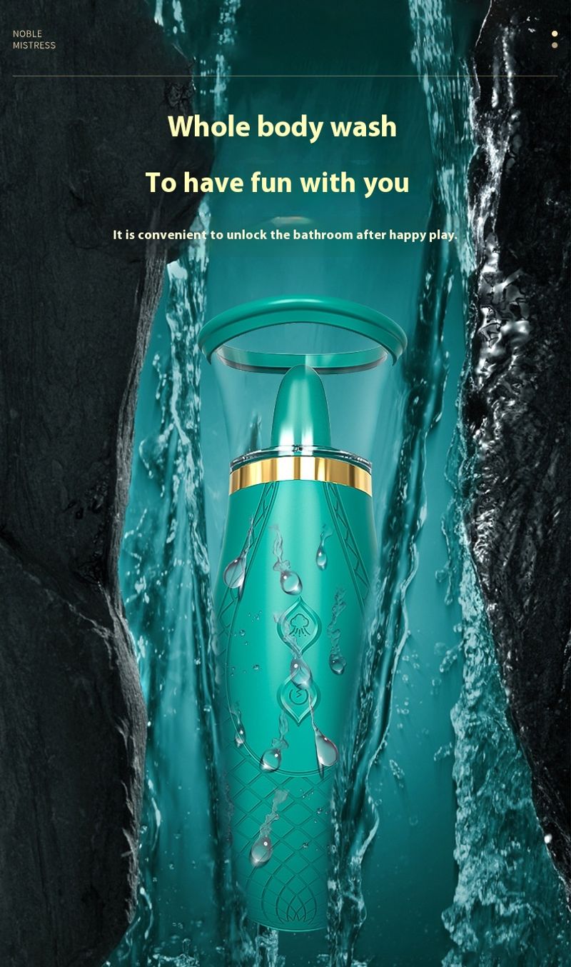 S337 täiskasvanutele mõeldud tooted keele imemise ja lakkumise mänguasi vibraator naistele, teise laine artefakt naistele_voghion.com