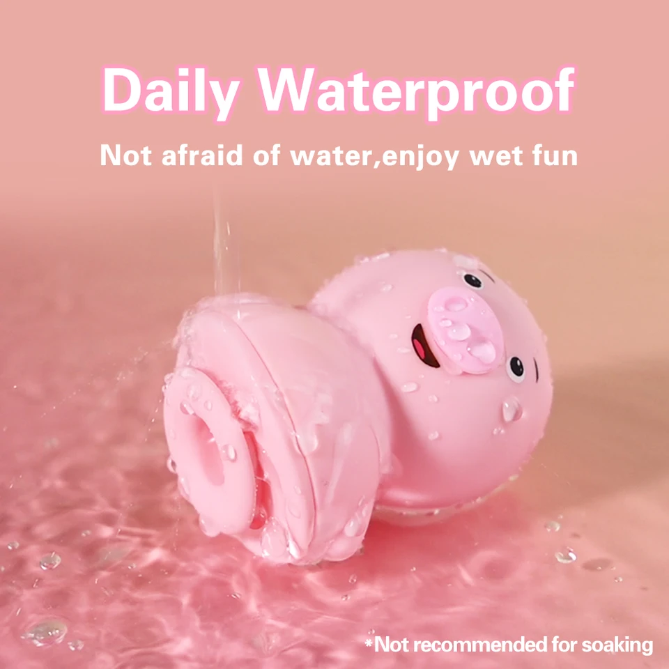 Piggy Zungenvibrator Für Klitoris Stimulation Und Massage_voghion.com