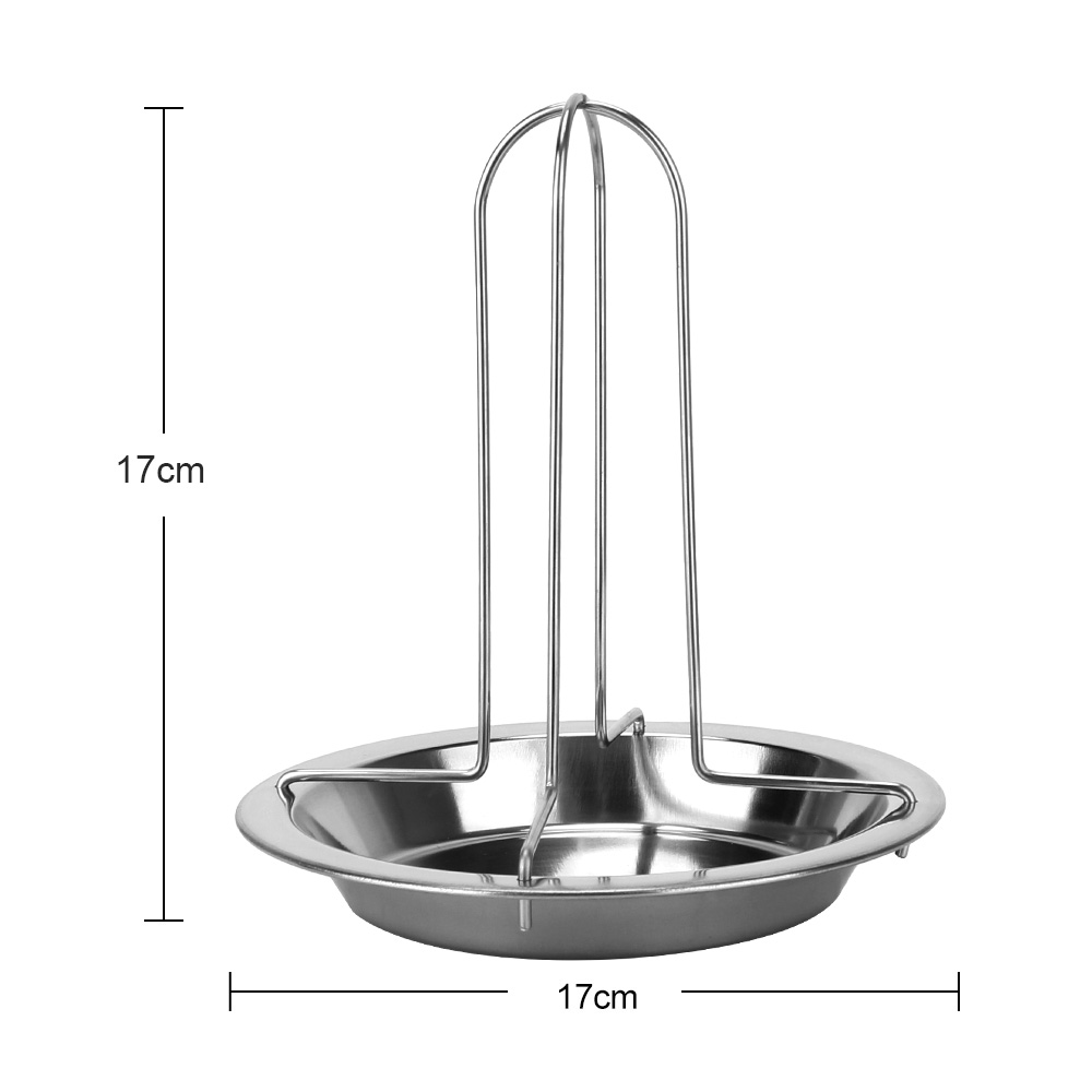 Support de cuisson pour poulet antiadhésif en acier au carbone_voghion.com