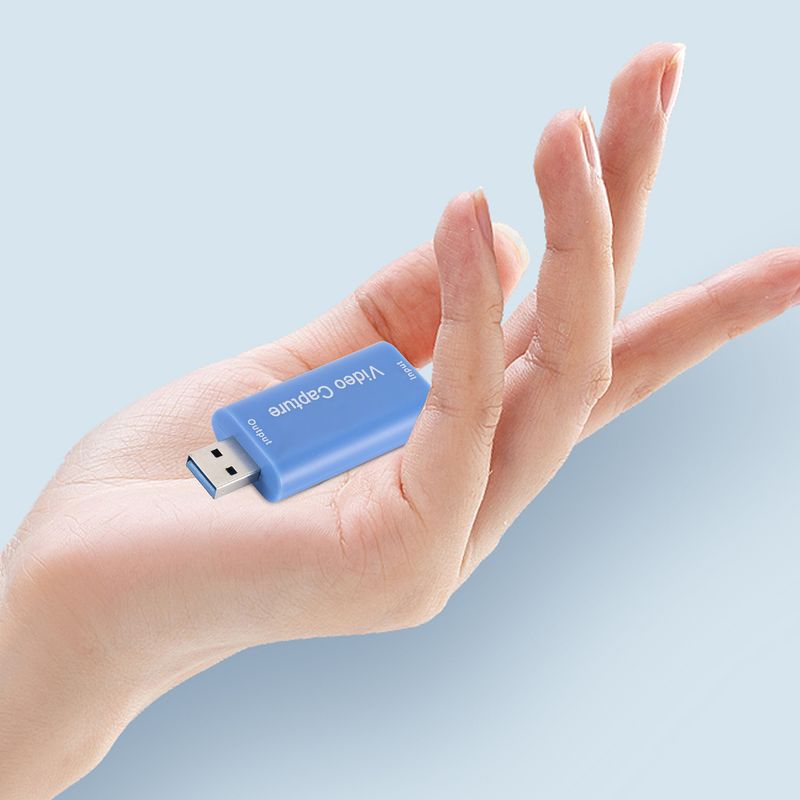Xinweiqing-kaart Compact High-Definition ABS USB 2.0 Capture HDMI-compatibele videograbber voor thuis_voghion.com