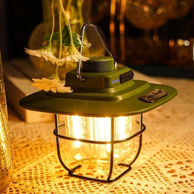 New Outdoor Multi Functional Rechargeable Camping Portable Warm Atmosphere Light Nostalgic Horselight_voghion.com