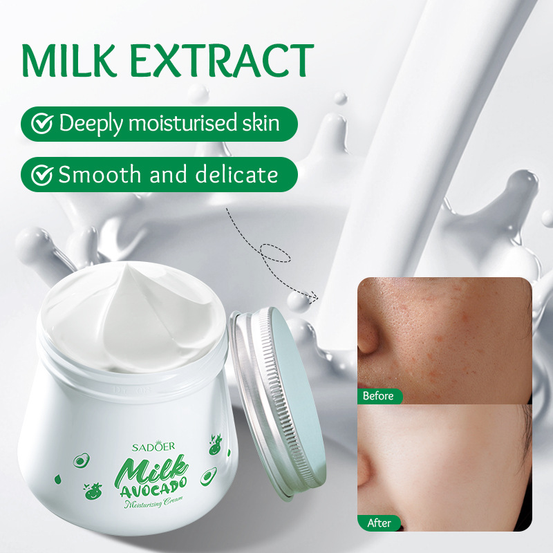 All English SADOER Milch Avocado Feuchtigkeitscreme_voghion.com